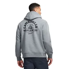 キャタピラー メンズ トップス Tシャツ パーカー グラフィック Mens Caterpillar Graphic Pullover Hoodie Gray グレーのサムネイル
