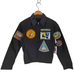ビームスボーイ BEAMS BOY ワッペン刺繍ジップアップジャケット ナイロン レディース 表記無 のサムネイル