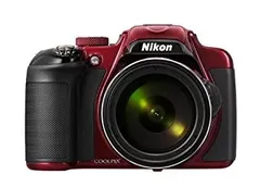 【中古】Nikon デジタルカメラ P600 光学60倍 1600万画素 レッド P600RDのサムネイル