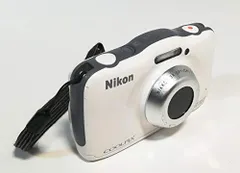 【中古】Nikon デジタルカメラ S32 防水 1300万画素 ホワイト S32WHのサムネイル