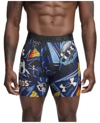 アンダーアーマー メンズ アンダーウェア ボクサーパンツ メッシュ Mens Under Armour 6in Performance Tech Mesh Collaboxer Brief Doritのサムネイル