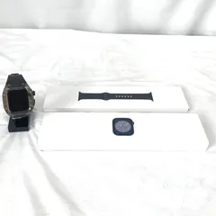 【USED】アップルウォッチ８ Apple Watch８ GPSモデル 45mm ミッドナイトスポーツバンド 91%　　　M80330-1