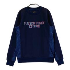 新品タグ付き】マスターバニーエディション 長袖トレーナー ネイビー
