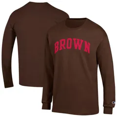 チャンピオン メンズ トップス Tシャツ Mens Champion Brown Bears Basic Arch Long Sleeve TShirt Nc2 Brown ブラウン