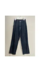 メンズM)楽でフィット ズボン デニム