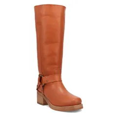 ディンゴ レディース シューズ ブーツ・レインブーツ レザー Dingo Casbah Womens KneeHigh Leather Boots Russet