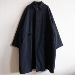 AURALEE オーラリー コットンシルク ロングステンカラーコート サイズ3