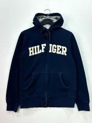 DETAIL ブランド - Tommy Hilfiger トミーヒルフィガー フーディー ジップアップ ネイビー M - 29 0