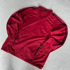 NIKE ナイキ ゴルフ ウィンドブレーカー レッド L