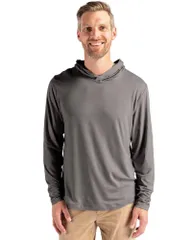 カッターアンドバック メンズ アウター ジャケット・ブルゾン パーカー Cutter Buck Coastlinepicomfort Mens Hoodielemental Grey グレーのサムネイル