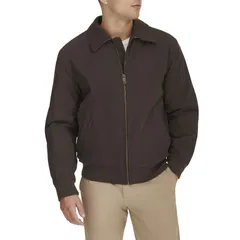 ドッカーズ メンズ アウター ジャケット・ブルゾン Mens Dockers MicroTwill Filled Golf Bomber Jacket Molassesのサムネイル