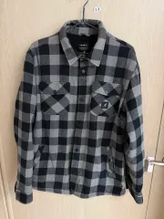 カンゴール ブラック/グレー 起毛 CHECK シャツ L