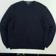 ラルフローレン ネイビー ニット XXL (正規品)