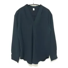 Vネック ブラウス F_M0578