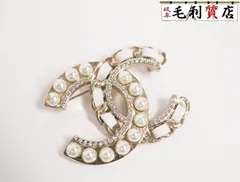 シャネル CHANEL ココマーク ゴールド GP B19C ブローチ ストーン ヴィンテージ レディース【中古】アクセサリー