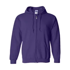 ギルダン メンズ トップス Tシャツ スウェット Gildan Heavy Blend FullZip Hooded Sweatshirt Purple パープル