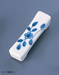 未使用保管品✨京焼 清水焼 春仙 船形雲錦 箸置き 単品✨箸置 箸おき