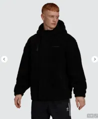 アディダス 黒色 ボアフリース