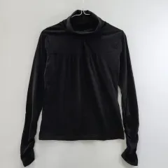 ヴィンテージ Y2K ギークシック シャーリングスリーブ ハイネック 長袖Tシャツ M