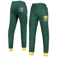 スターター メンズ ボトムス カジュアルパンツ フリース Menstarter Green Bay Packers Blitz Fleece Jogger Pants Pkr Green グリーンのサムネイル