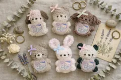 【新発売】マタニティマーク マタニティキーホルダー 編みぐるみ