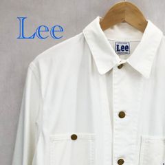 EDWIN Lee DUNGAREES ロコジャケット LT0659 カバーオール デニムジャケット S ホワイト  ユニセックス ファッション _219023