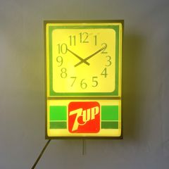 最終価格 セブンアップ 7up ビンテージクロック - メルカリ