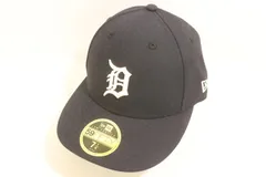 【中古】 NEW ERA メンズキャップ -- Detroit Tigers 59Fifty キャップ NEW ERA -- 紺 ネイビー 刺繍