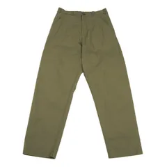 コムデギャルソン オムプリュスCOMME des GARCONS HOMME PLUS コットンナイロンサイドベルトワークパンツ カーキM