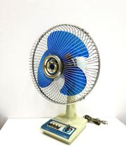 昭和レトロ TOSHIBA東芝 ASAGAO 扇風機 D-30PC ブルー - メルカリ