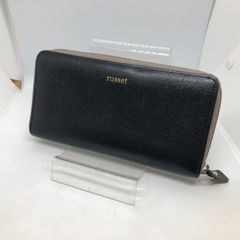 russet ラシット ラウンドファスナー長財布 美品 常夏ブルー 