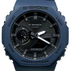 CASIO G-SHOCK メタルカシオークGM-2100N 青 電池交換済 - メルカリ