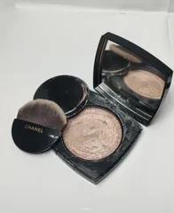 【229909】CHANEL シャネル  エクラ マニェティク ドゥ シャネル メタル ピーチ　フェイスパウダー　【使用済】　コスメ　化粧品　フランス　10ｇ