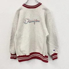 古着 used　90s　Champion　チャンピオン　リバースウィーブ　スウェット/トレーナー　刺繍タグ　霜降りグレー　Mサイズ
