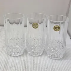 3 S03128 Cristal  d'Arques クリスタル ダルク　グラスセット  ガラス グラス コップ 3セット 洋食器