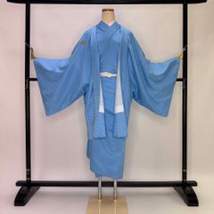 【袋帯】刺繍 抹茶色 六通柄袋帯 色無地 訪問着 付け下げ 中古 礼装 正絹 仕立て上がり リサイクル 434cm 2846 刺繍 抹茶色 六通柄袋帯 色無地 訪問着 付け下げ 中古 礼装 正絹