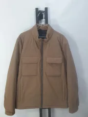 クラブモナコ 軽量 ダウン ツーポケット ジャケット ベージュ L