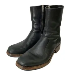 マルタンマルジェラ 22 Martin Margiela 22 ブーツ サイドジップ REPLICA レザー 41 1/2 ブラックのサムネイル