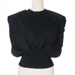 3.1 フィリップリム 3.1 phillip lim ノースリーブ スウェット クルーネック S 黒 ブラックのサムネイル