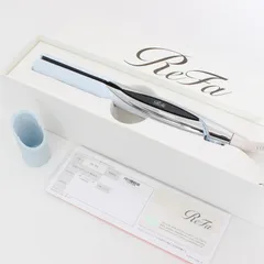 MTG ReFa BEAUTECH STRAIGHT IRON RE-BM-02A ホワイト ストレートアイロン リファビューテック 本体