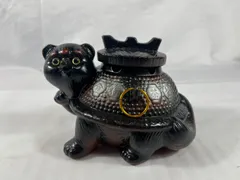 根付　アンティーク　日本昔話　分福茶釜　狸　置物　骨董　飾り物根付　古美術品 2026年最新】狸 茶釜の人気アイテム - メルカリ