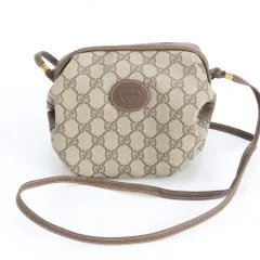 グッチ GGスプリーム レザー ショルダーバッグ 斜め掛け クロスボディ ハンド トート レディース RWM DS16-2【中古】