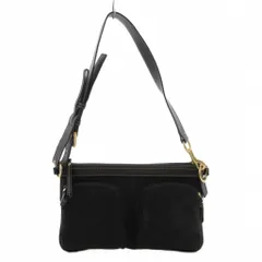 コーチ COACH ショルダーバッグ 肩掛け シグネチャー キャンバス レザー 黒 ブラック F41587 /FF