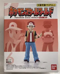 バンダイ ポケモンスケールワールド カントー地方 ポケットモンスター レッド 6