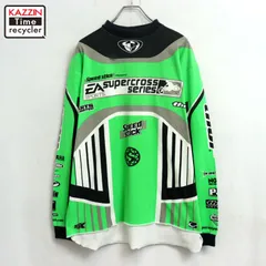 90s USA製 vintage モーターサイクル 長袖Ｔシャツ メンズ 表記XLサイズ