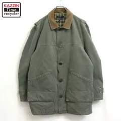 00s J.CREW 裏地ネル ハンティングジャケット メンズ 表記Lサイズのサムネイル