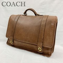 美品✨old coach オールドコーチ ビジネスバッグ A4 ブラウン ハンド
