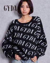 GYDA GG pattern bijou スウェットトップス 黒 チェーンロゴ - メルカリ