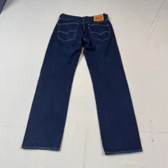 32inch) LEVI'S リーバイス 505 Regular フィット インディゴデニム デニム ズボン
