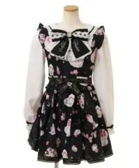 リズリサ サロンド ワンピース セットアップ 量産型 シークレットハニー ロジータ ブラウス スカート